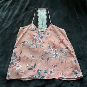 • floral blouse — abercrombie and fitch